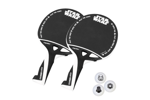 PACK RAQUETTES + 3 BALLES STAR WARS