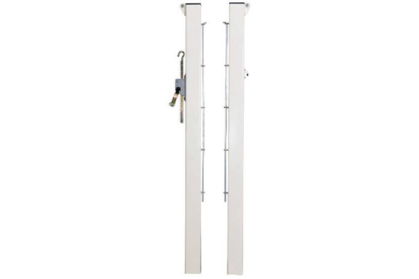 A sceller, aluminium de forme carrée